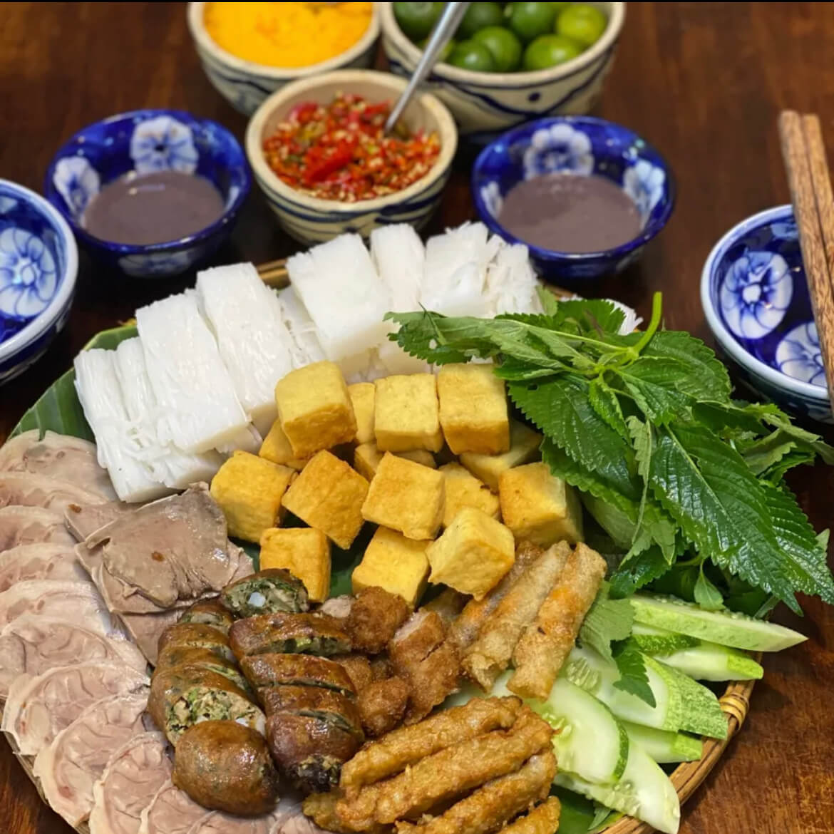 Bún đậu Mẹt Tre